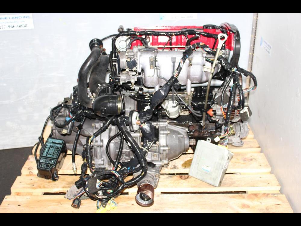 JDM MITSUBISHI LANCER EVOLUTION IV 4G63 2.0L TURBO ENGINE 5SPEED 4X4 TRANSMISSION: Image 4