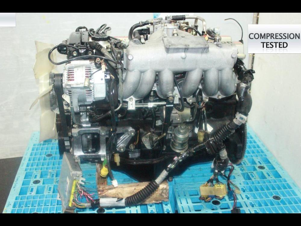 JDM 87-91 TOYOTA SUPRA, CRESSIDA 7M 3.0L DOHC ENGINE, ECU, WIRING FOR SALE: Image 7