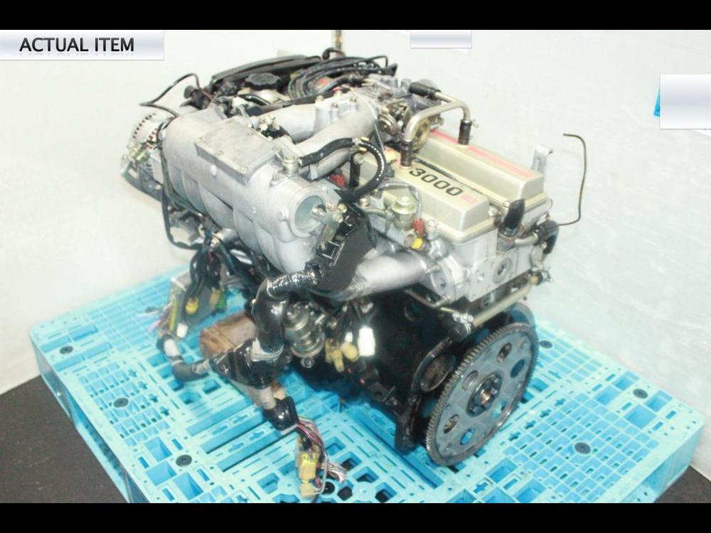 JDM 87-91 TOYOTA SUPRA, CRESSIDA 7M 3.0L DOHC ENGINE, ECU, WIRING FOR SALE: Image 6