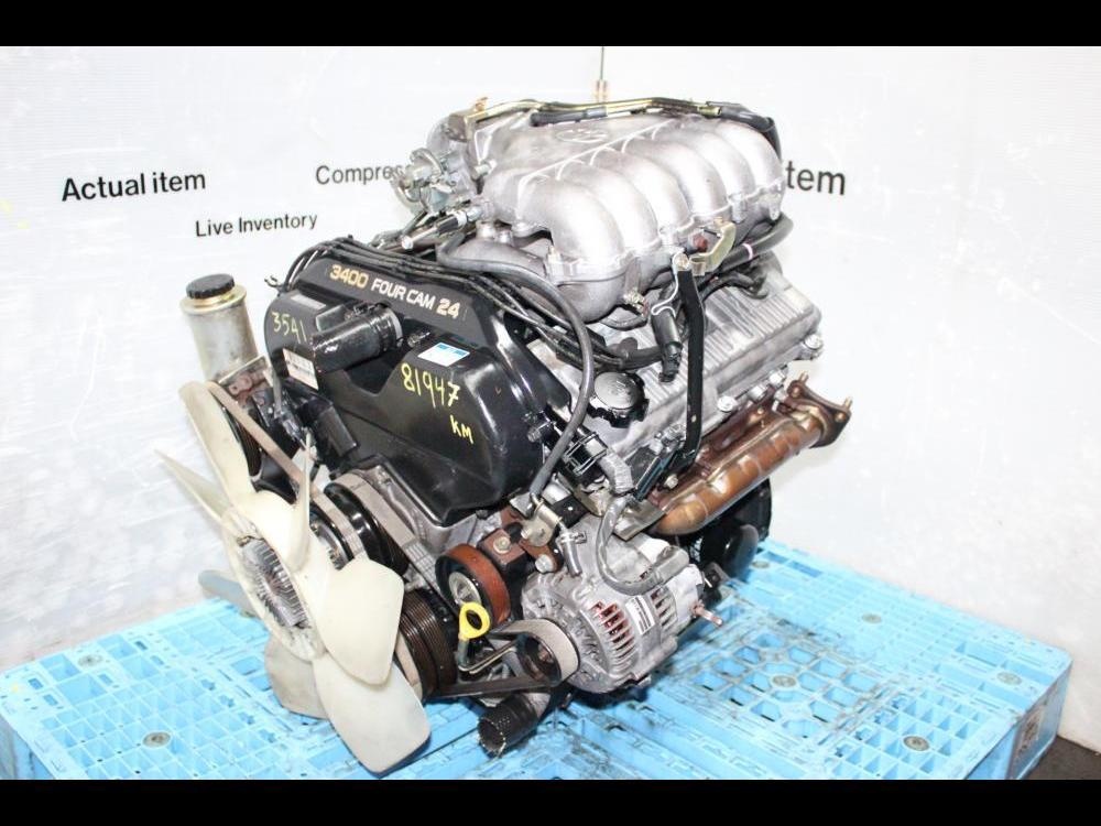 JDM 96-02 TOYOTA 4RUNNER PICK UP T100 TACOMA 5VZ 3.4L V6 ENGINE LONG BLOCK: Image 2