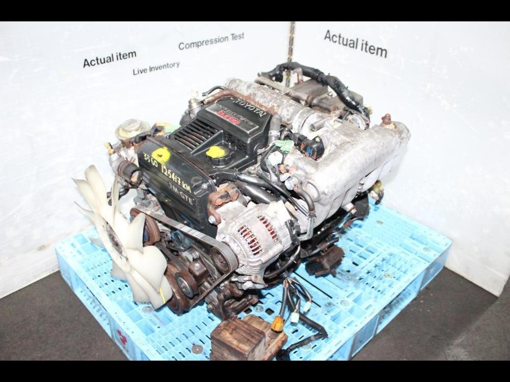 JDM 1988-1991 TOYOTA SUPRA 7MGTE MK3 TURBO ENGINE, ECU, WIRING: Image 1