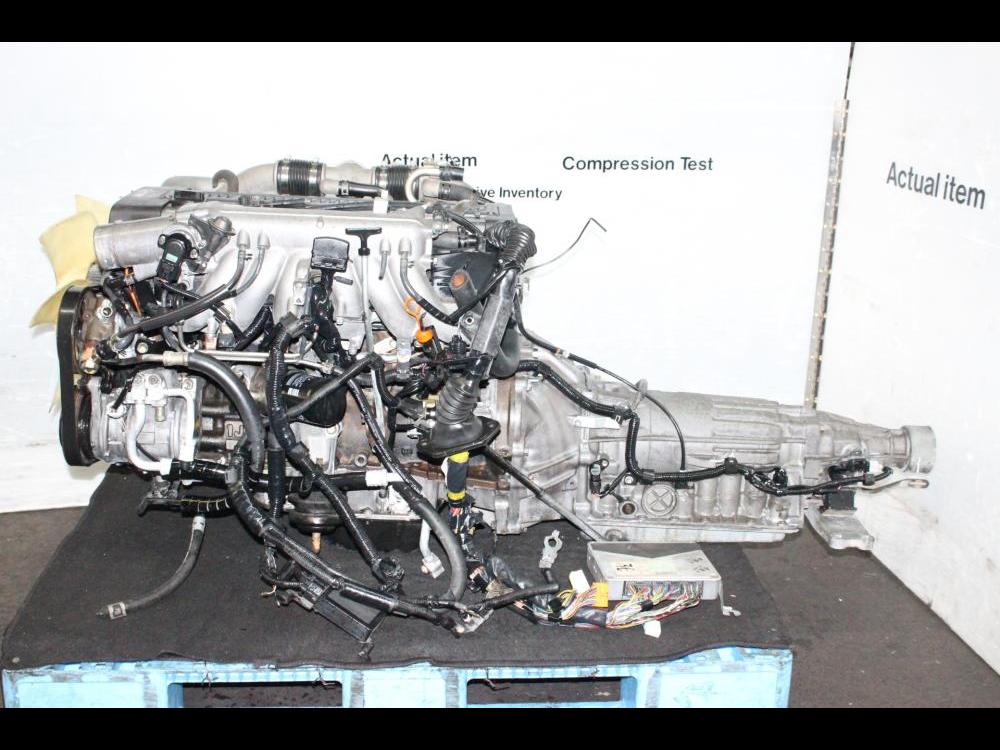 JDM TOYOTA SUPRA 1JZ-GTE DOHC TURBO 2.5L REAR SUMP MOTOR AUTOMATIC TRANSMISSION: Image 9