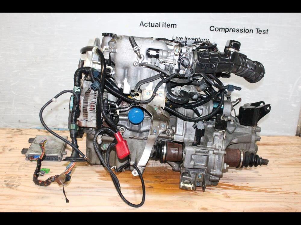 jdm 1996-2000 honda civic d15b dual stage vtec moteur manual transmission, ecu, wiring: Image 5