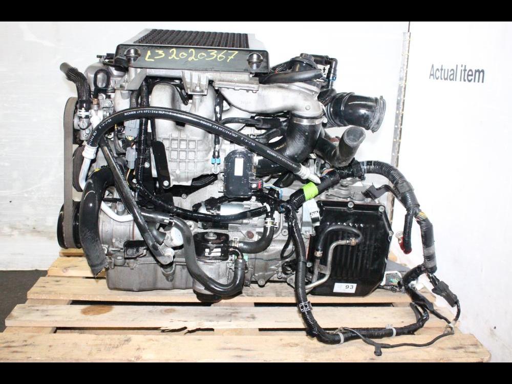JDM 2007-2011 MAZDA CX7 L3 TURBO DOHC 2.3L MOTOR LONG BLOCK: Image 4
