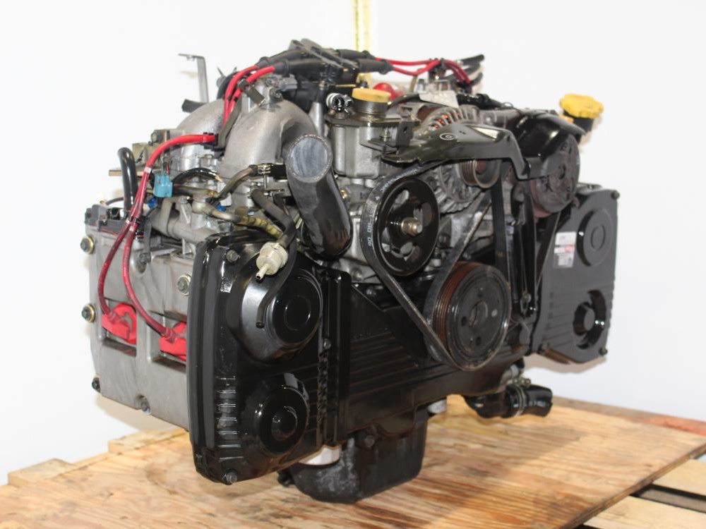 95-98 JDM SUBARU ENGINE 4 COM DOHC, 2.5L, EJ25, MOTOR IMPREZA: Image 8