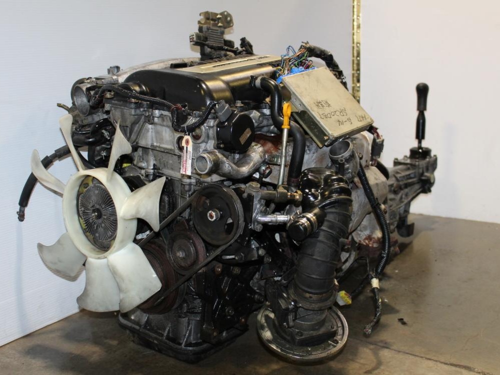 JDM NISSAN SILVIA S14 SR20DET DOHC TRUBO MOTOR 5-SPEED TRNSMISSION WITH ECU: Image 4