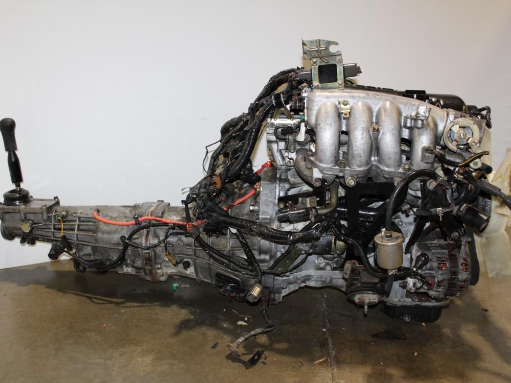 JDM NISSAN SILVIA S14 SR20DET DOHC TRUBO MOTOR 5-SPEED TRNSMISSION WITH ECU: Image 9