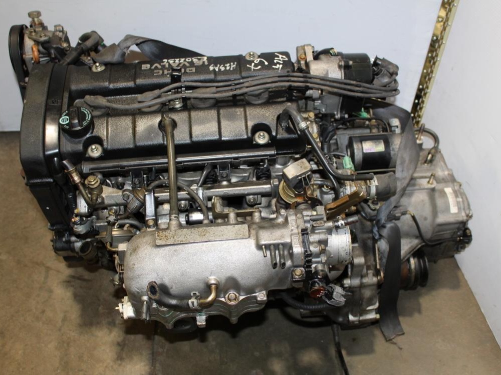 JDM HONDA PRELUDE 2.3L DOHC NON VTEC BLACK TOP ENGINE ONLY JDM H23A3 1992-1995: Image 1