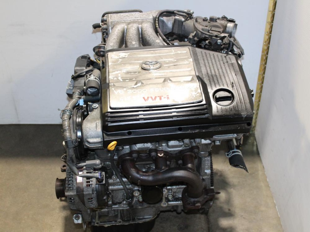 JDM TOYOTA HIGHLANDER LEXUS RX300 3.0L VVTI AWD/4WD ENGINE ONLY 1MZ-FE 1999-2003: Image 2