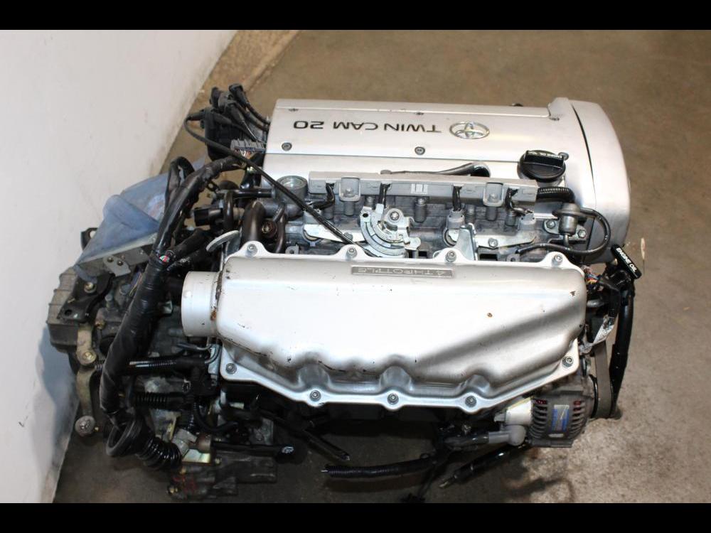 JDM TOYOTA COROLLA 20 VALVE 1.6L SILVER-TOP 4AGE ENGINE 5SPD MANUAL TRANSMISSION: Image 8