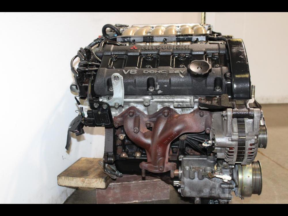 JDM MITSUBISHI 6G72 3.0L V6 NON-TURBO MOTOR ONLY: Image 2
