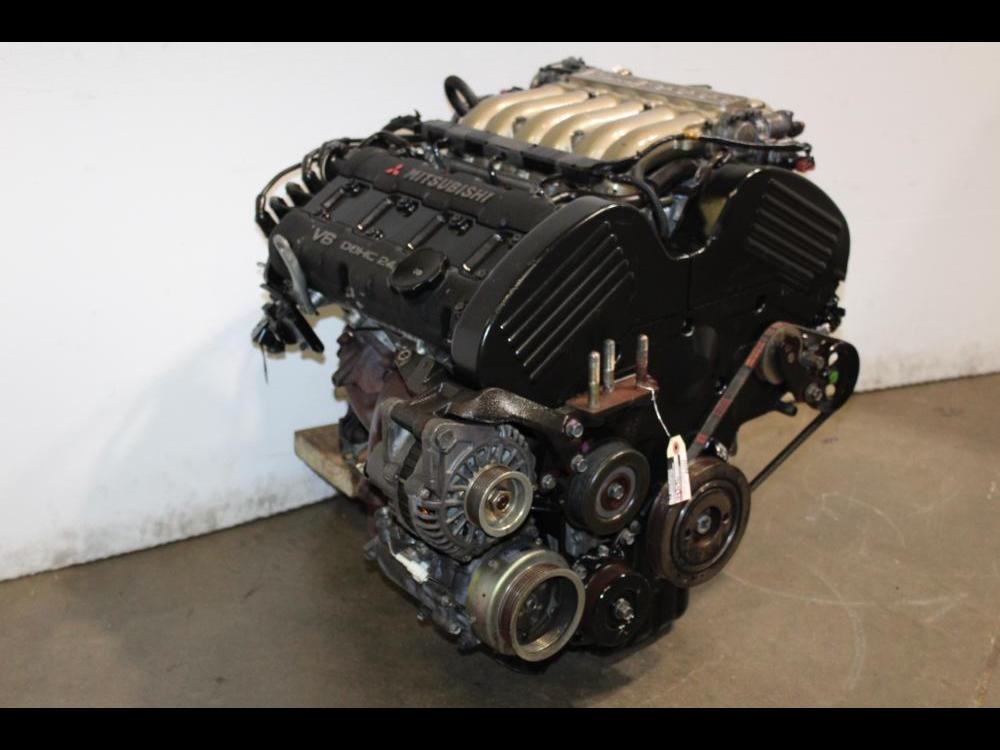 JDM MITSUBISHI 6G72 3.0L V6 NON-TURBO MOTOR ONLY: Image 3