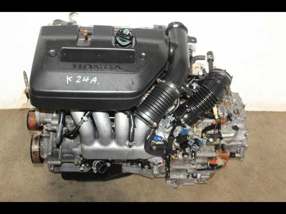 JDM HONDA K24A 2.4L RAA DOHC I-VTEC MOTOR ONLY LOW MILES FOR SALE: Image 9