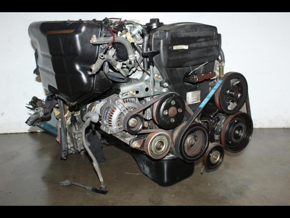 JDM TOYOTA COROLLA 20 VALVE 1.6L BLACK-TOP 4AGE ENGINE 5SPD MANUAL TRANSMISSION: Image 2