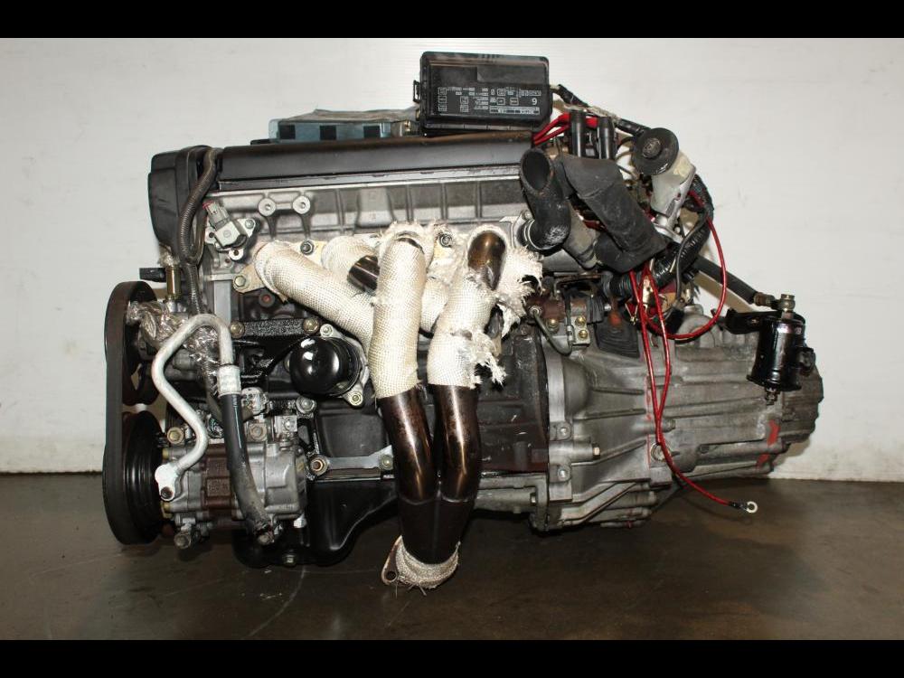 JDM TOYOTA COROLLA 20 VALVE 1.6L BLACK-TOP 4AGE ENGINE 5SPD MANUAL TRANSMISSION: Image 8