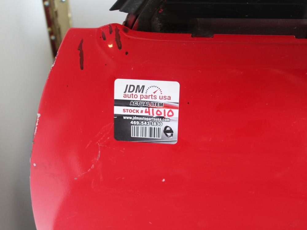 HONDA JDM DEL SOL FRONT DOORS MIRROR, RED COLOR, RIGHT & LEFT MODEL 1993-1997 WITH GLASSES : Image 3