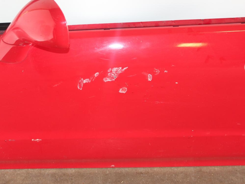 HONDA JDM DEL SOL FRONT DOORS MIRROR, RED COLOR, RIGHT & LEFT MODEL 1993-1997 WITH GLASSES : Image 2