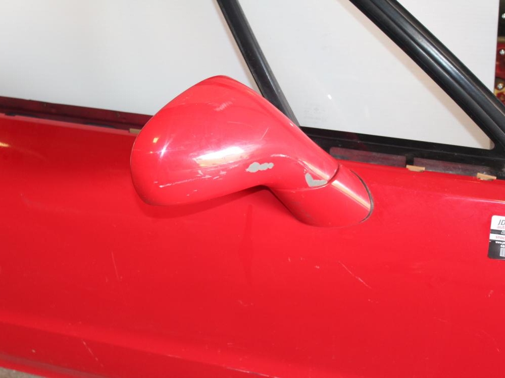 HONDA JDM DEL SOL FRONT DOORS MIRROR, RED COLOR, RIGHT & LEFT MODEL 1993-1997 WITH GLASSES : Image 5